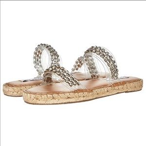 Steve Madden Bling Rhinestone Slides